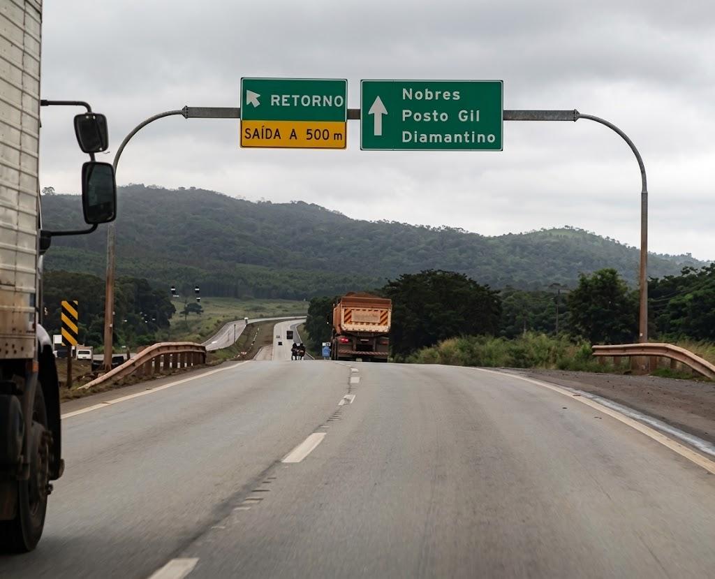 BR-364 passa a operar em mão dupla no trecho entre Rosário Oeste e Nobres a partir do dia 27