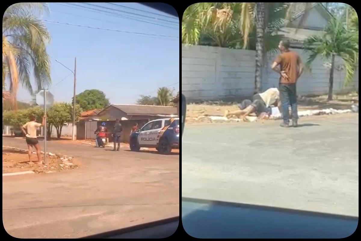 Briga após separação em Diamantino termina em danos e delegacia