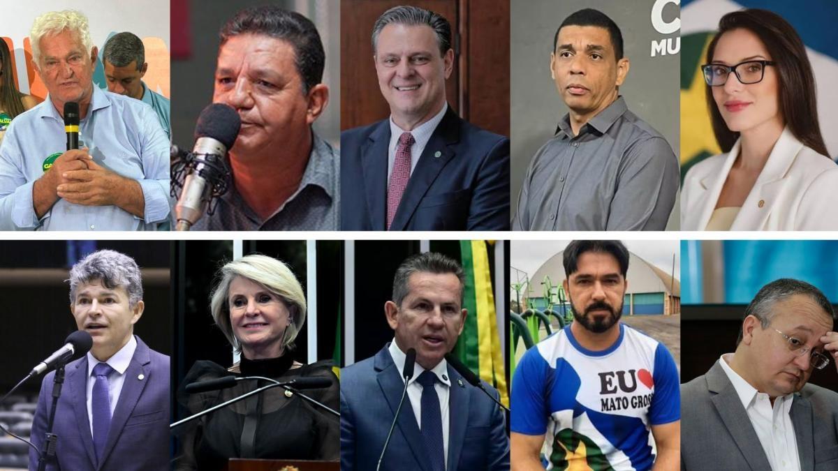 Dez nomes disputam duas vagas de Mato Grosso no Senado