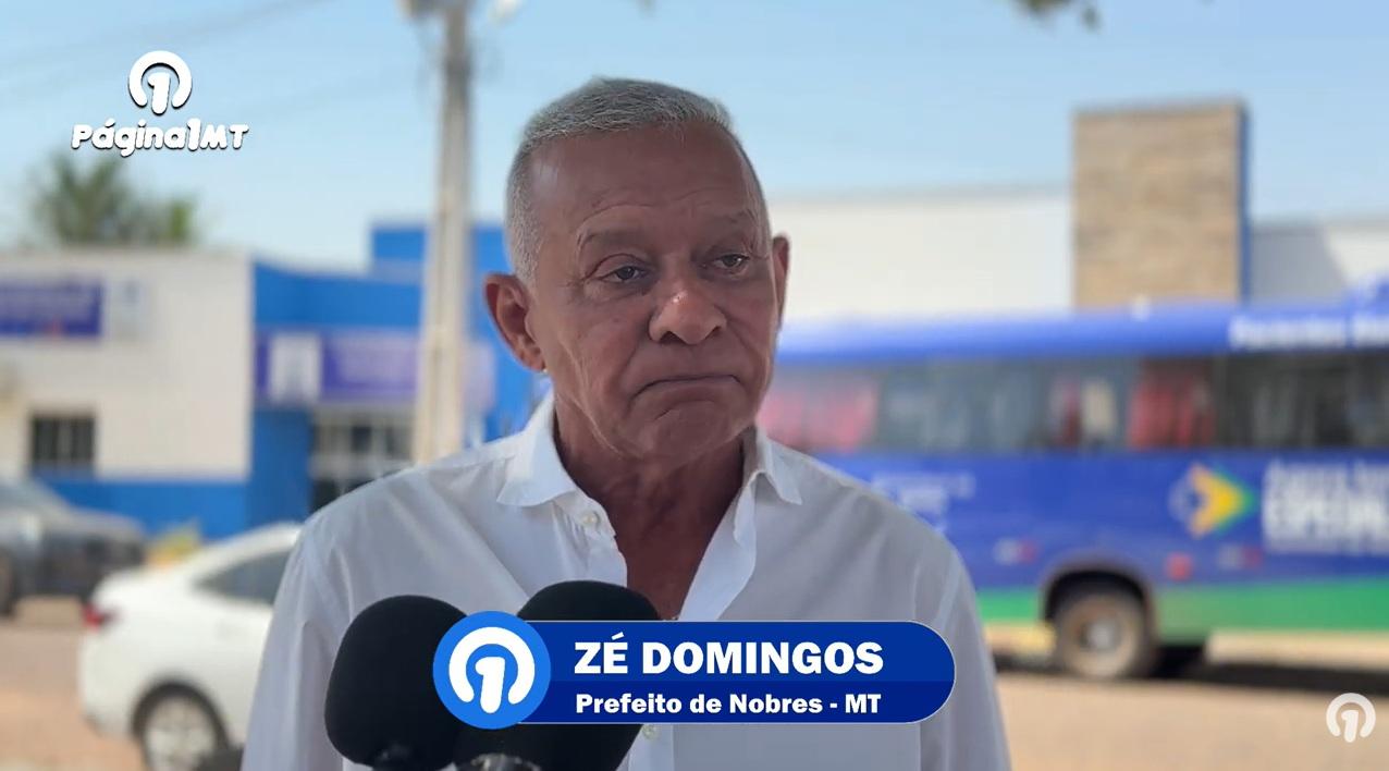 Em mesa técnica, o Prefeito Zé Domingos buscou solução para saneamento básico em Nobres junto ao TCE-MT