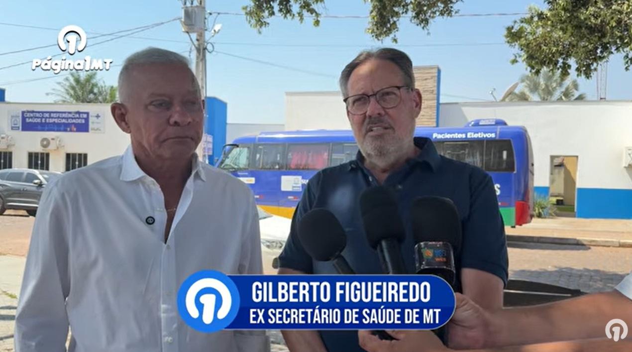  Ex-Secretário de Saúde de MT, Gilberto Figueiredo visitou Nobres nesta sexta (14/08/2026)