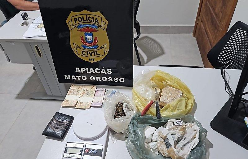 Funcionário foi preso suspeito de usar propriedade rural do patrão para armazenar drogas