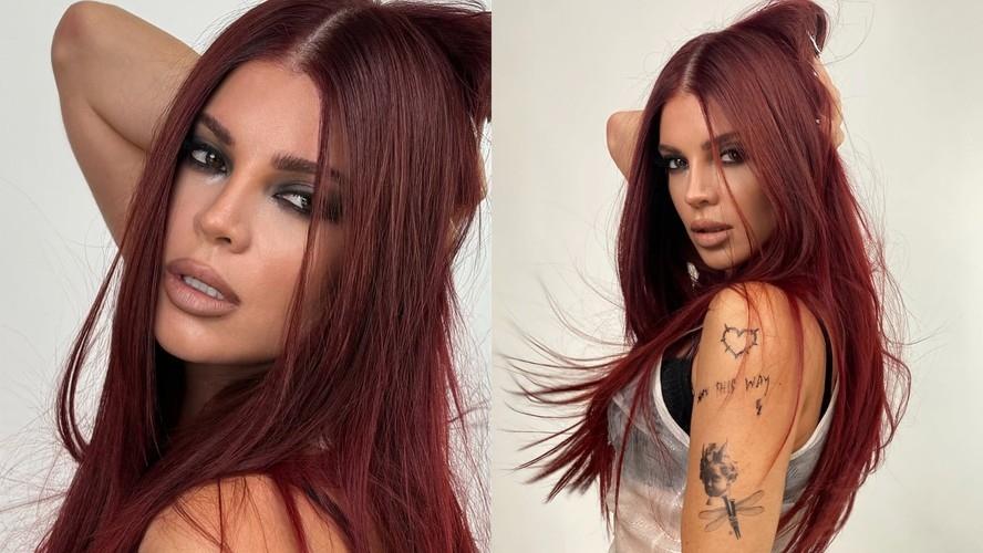Gkay passa por transformação radical no visual e fãs avaliam: 'Vampira'