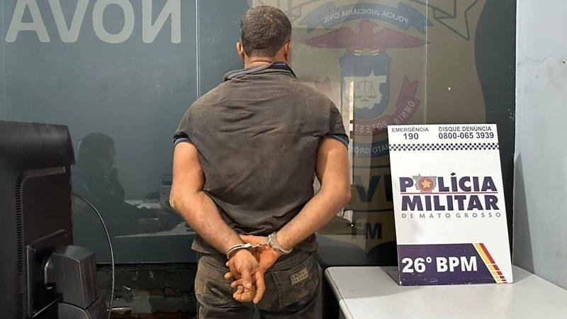 Homem invade comércio, esfaqueia ex mais de 15 vezes e acaba preso em Nova Mutum