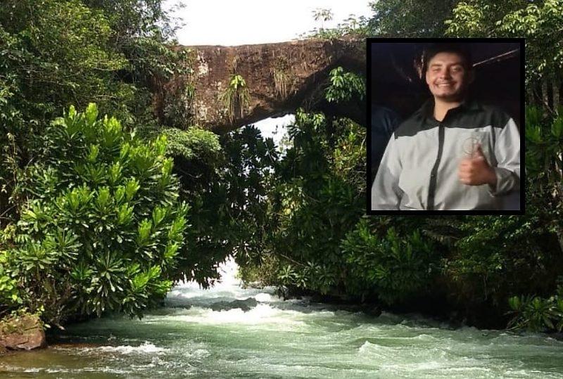Jovem pula de cachoeira, desaparece em rio e é encontrado morto em Campo Novo do Parecis