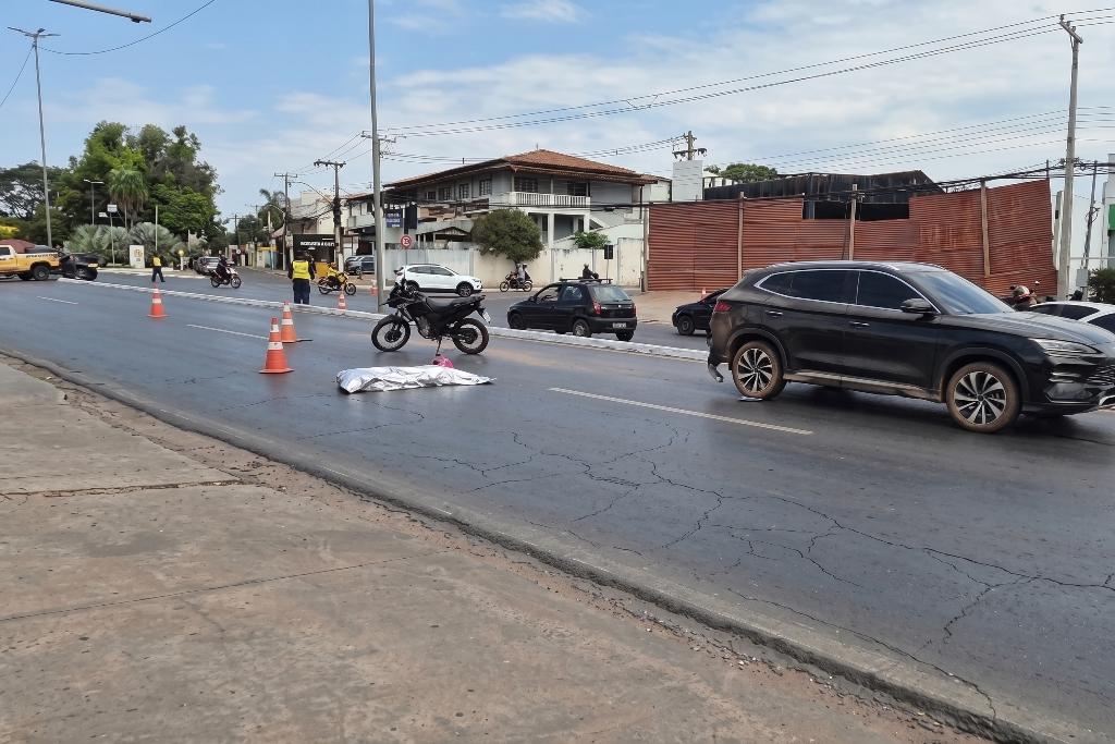 Morador de Rosário Oeste morreu atropelado por moto em Cuiabá