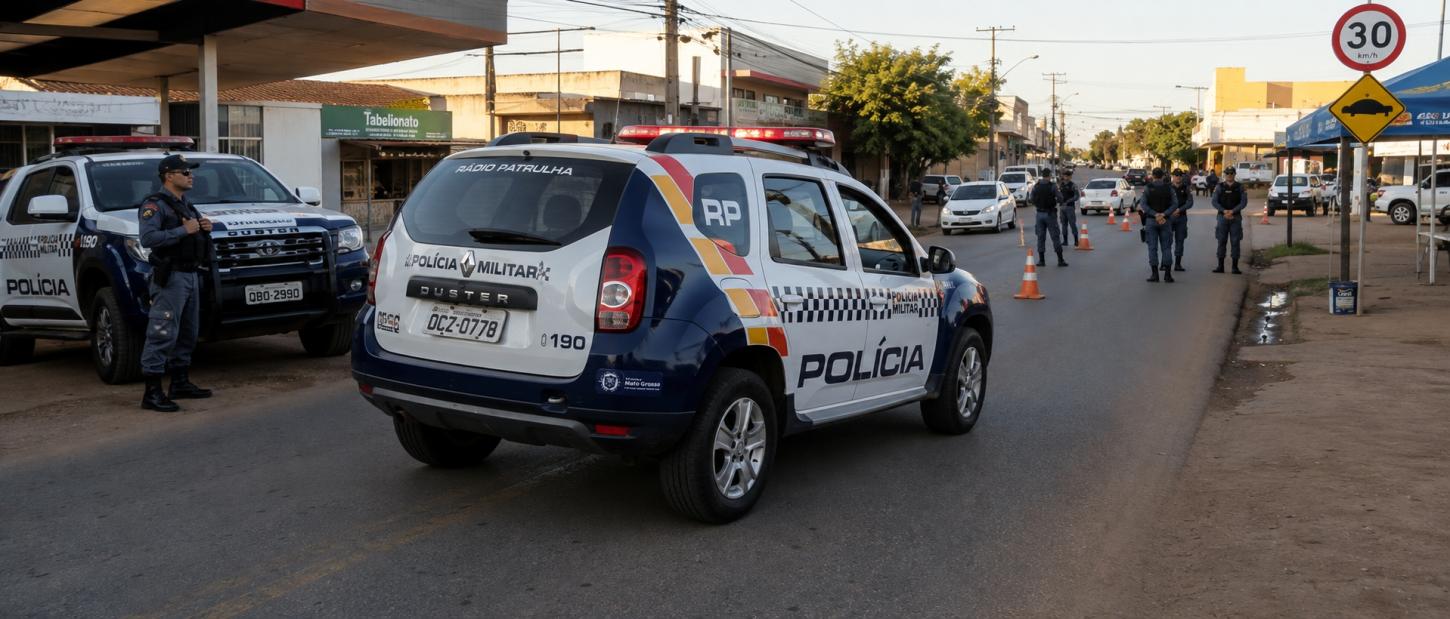 Motorista apresentou CNH falsa no celular e foi preso durante abordagem