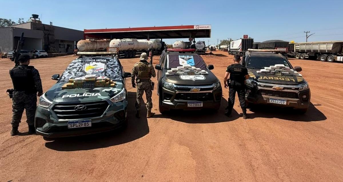 Motorista é preso com carga de droga avaliada em R$ 1,8 mi