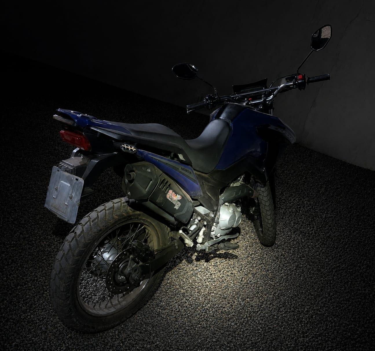 Piloto de moto foi detido após fuga perigosa pelas ruas de Nobres