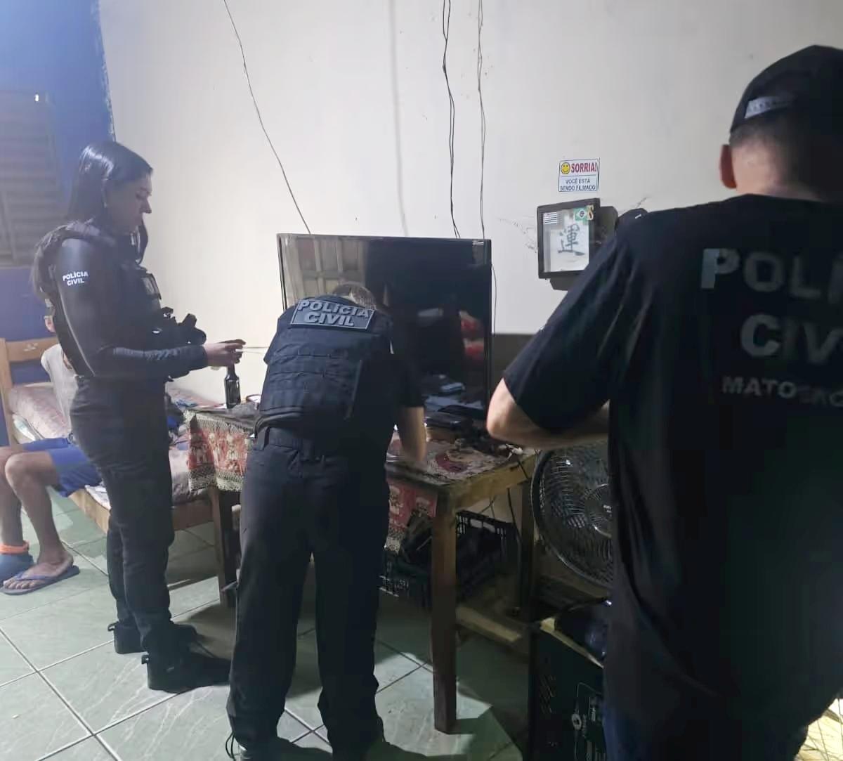 Polícia prende gerentes do tráfico em Arenápolis e Nortelândia