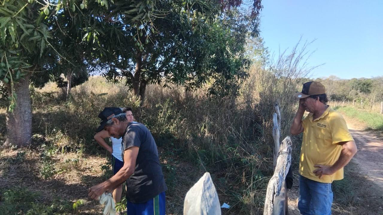Prefeito Mariano Balabam na Zona Rural de Rosário Oeste