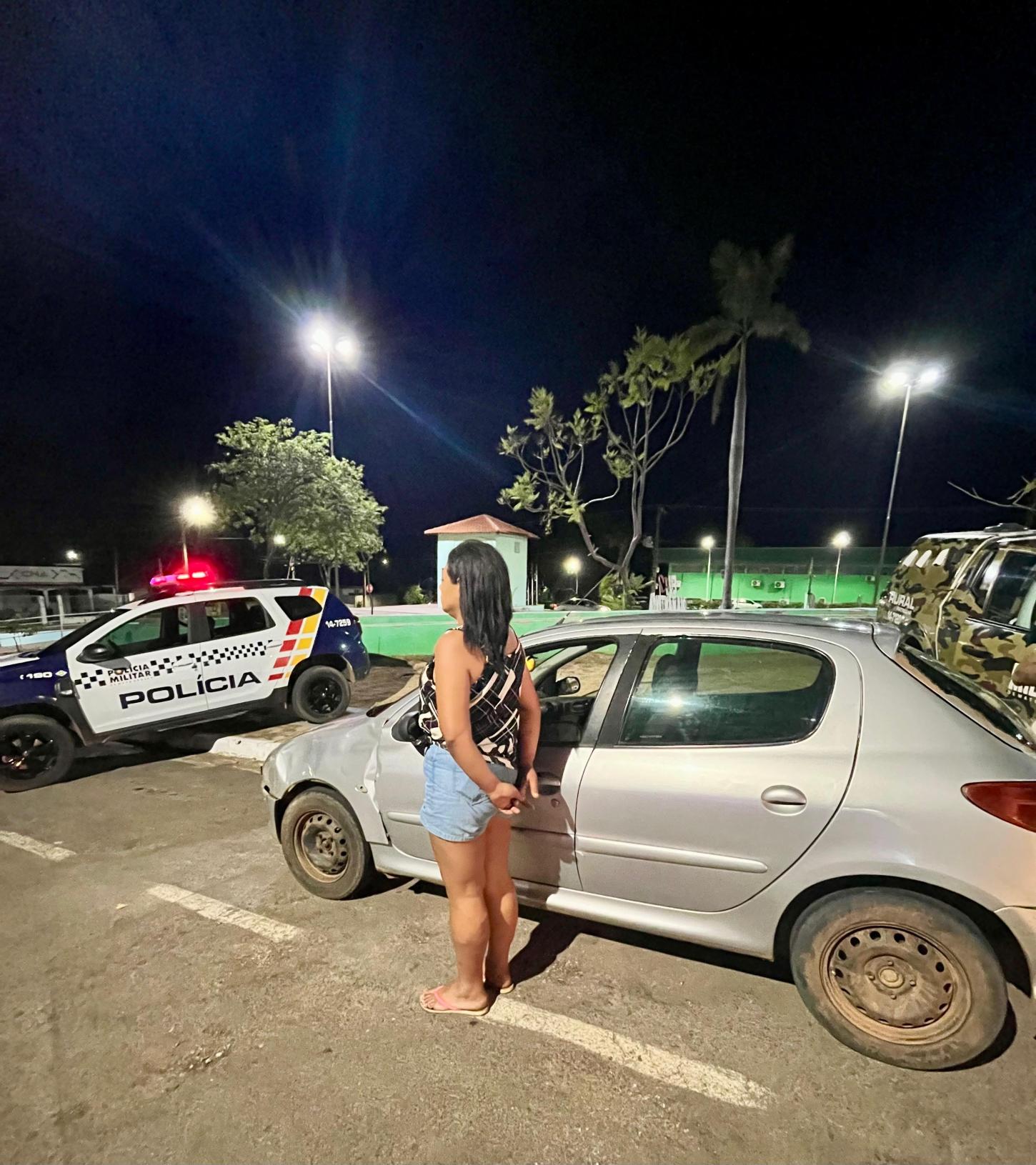 Polícia prende suspeita e apreende veículo ligado a roubos em Diamantino
