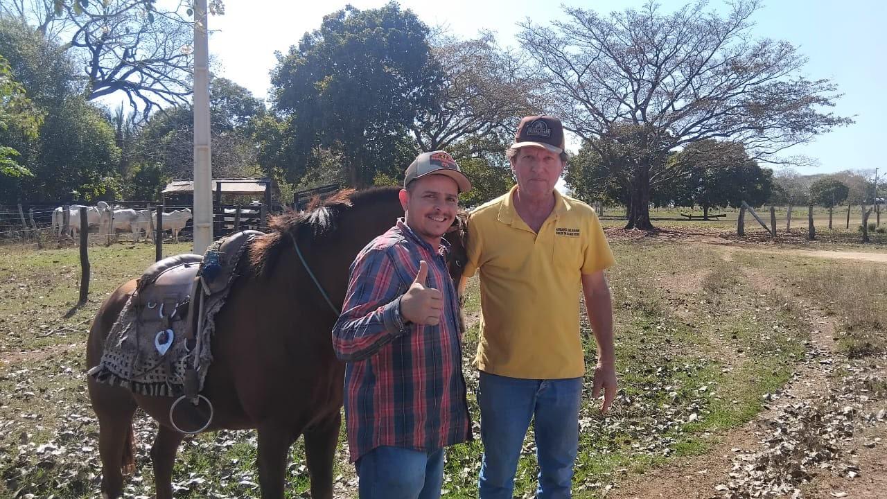Prefeito Mariano Balabam na Zona Rural de Rosário Oeste