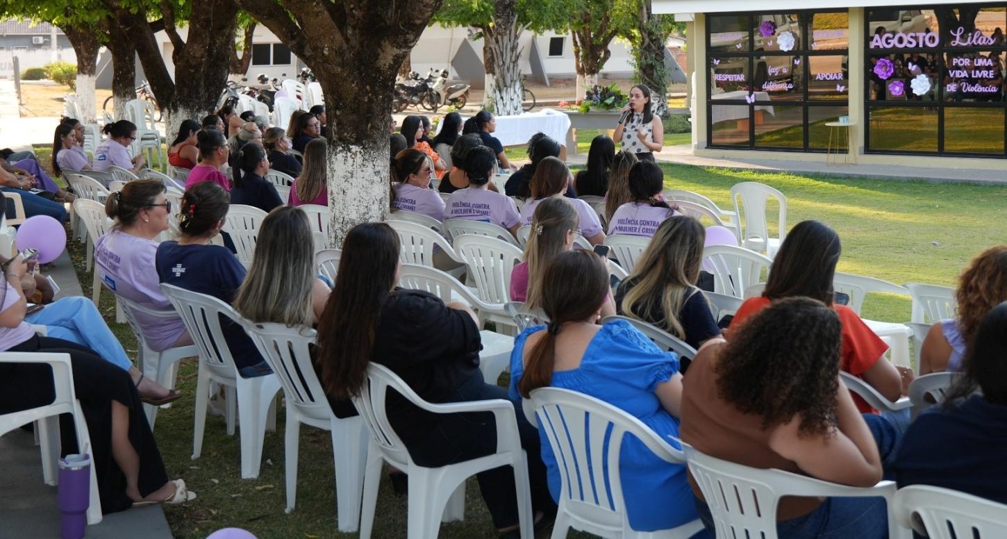 Prefeitura de Nobres reforça combate à violência contra a mulher durante o Agosto Lilás