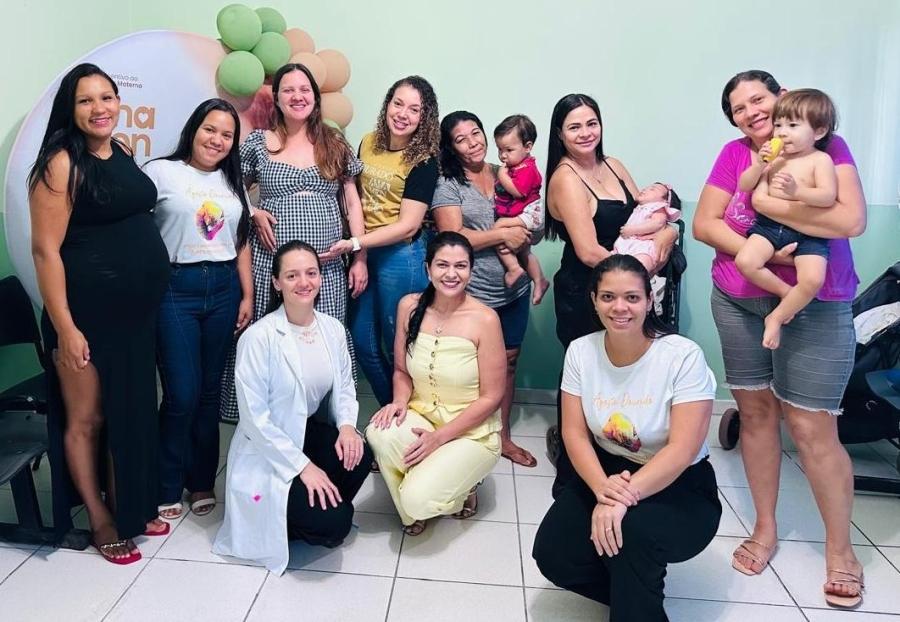 PSF do Aeroporto, em Rosário Oeste, promoveu palestra sobre Agosto Dourado 