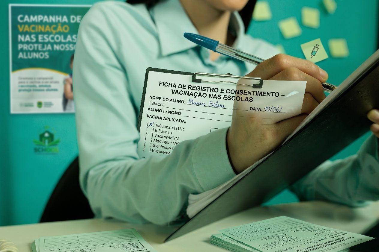 Rosário Oeste lança estratégia para vacinar crianças e adolescentes nas escolas