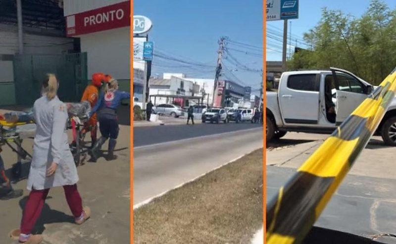 Tentativa de assalto a loja de tintas acaba com dois bandidos mortos pela PM em MT