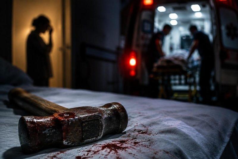 Tentativa de homicídio em Cuiabá: idoso é ferido com golpes de martelo pela esposa