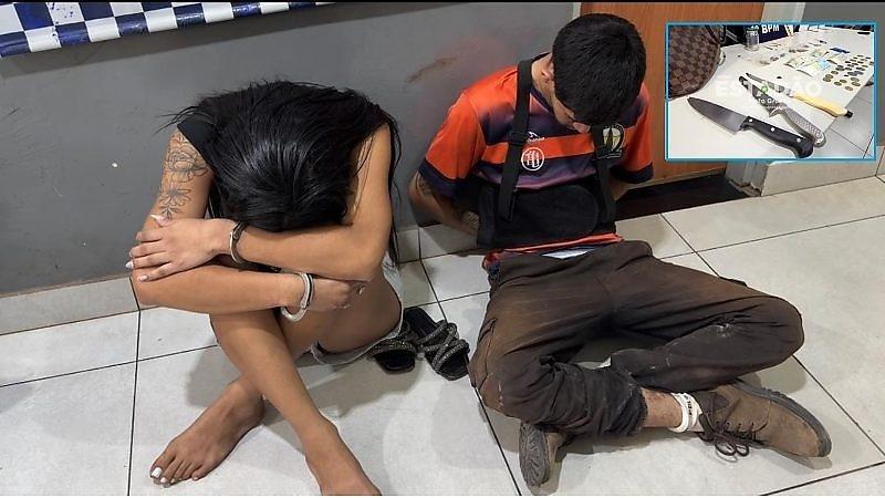 Mulher trans é detida após tentar atacar ex-companheiro com faca em VG