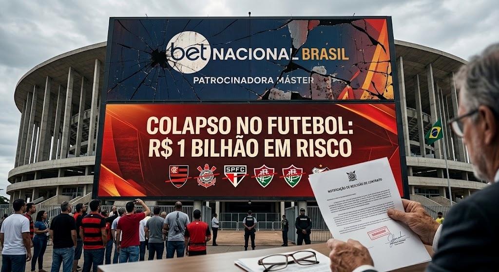 Crise no futebol: bets ameaçam romper patrocínios e põem R$ 1 bilhão da Série A em risco