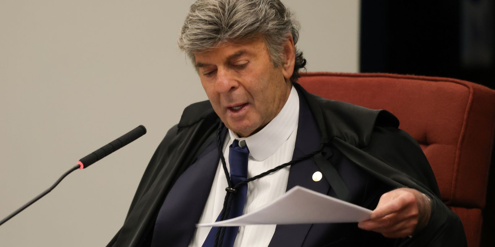 Luiz Fux é sorteado relator de ação sobre registros no Senado
