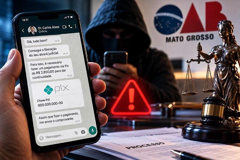 Golpe do falso advogado faz vítimas em MT: OAB emite alerta e ensina como se proteger