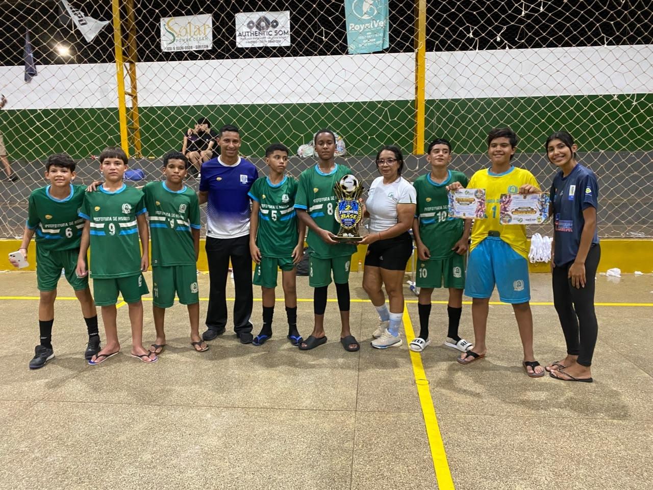 Nobres brilha em quadra e levanta a taça no 2º Torneio de Base 2026 em Nova Olímpia