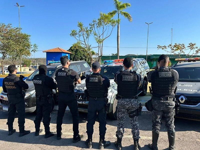 Operação contra o crime organizado cumpriu mandados de prisão e buscas em Diamantino