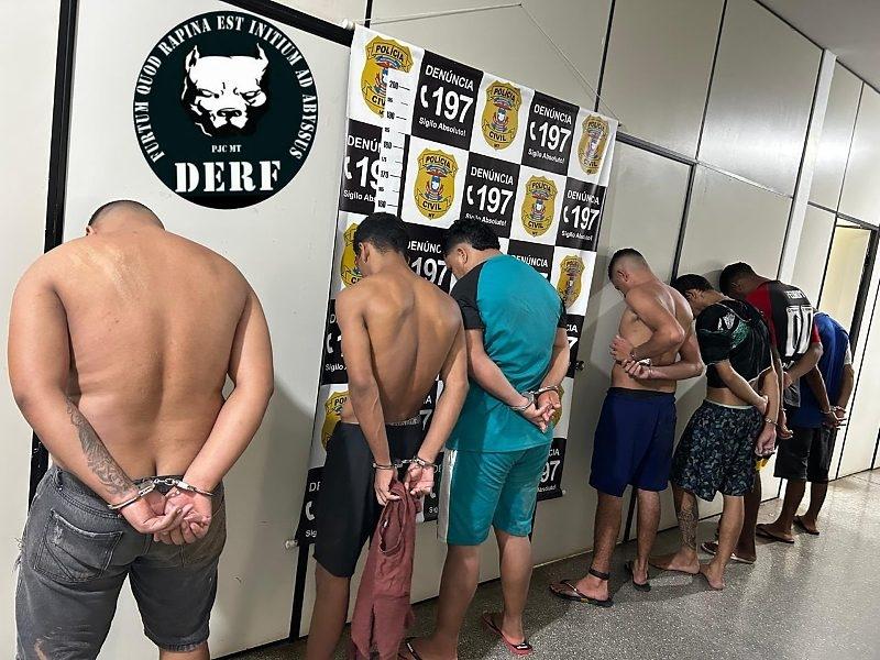 Operação prende 'Bando do Mounjaro' durante churrasco de comemoração por assaltos