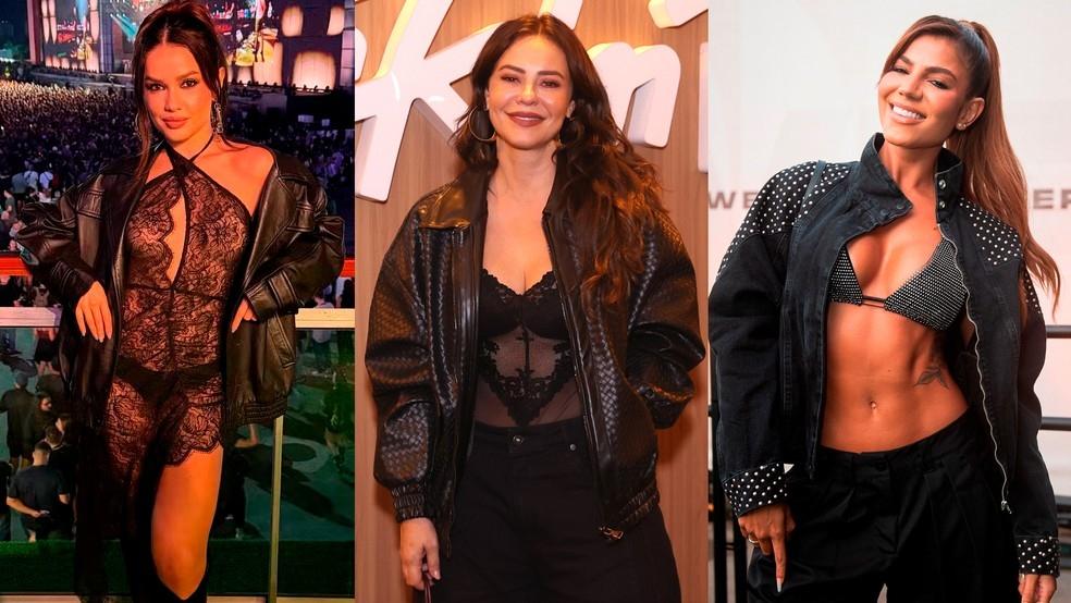 Recortes, fendas e transparências: veja as famosas que ousaram nos looks para o Rock in Rio