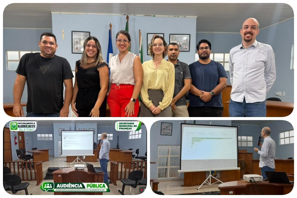 Rosário Oeste detalha gastos e receitas do 2º quadrimestre de 2026