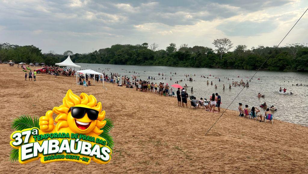 Veja como foi a 37ª Temporada de Praia das Embaúbas em Rosário Oeste 