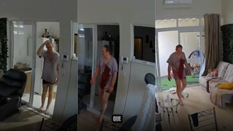 Vídeo revelou briga antes de empresária ser morta e filha ser esfaqueada