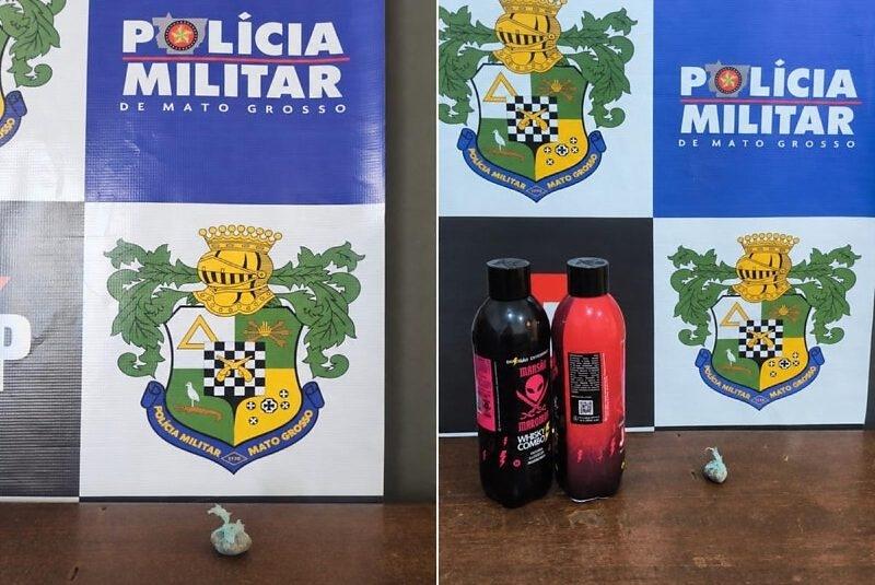 Alunos são flagrados com whisky e maconha dentro de escola em MT