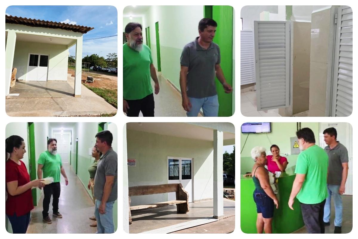 Atendimento renovado: reforma do PSF 2 entra na reta decisiva em Rosário Oeste