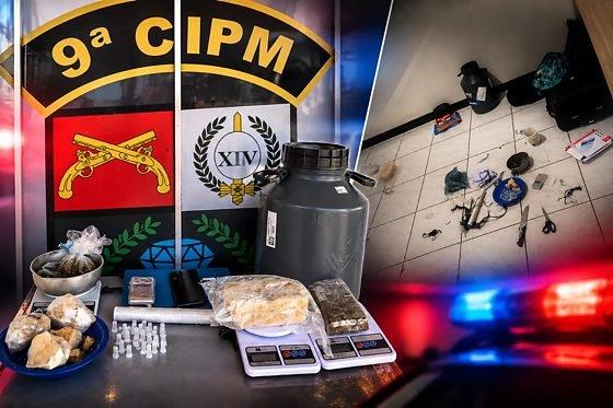 Celular de vítima de tentativa de homicídio leva polícia a descobrir ponto de tráfico em Diamantino