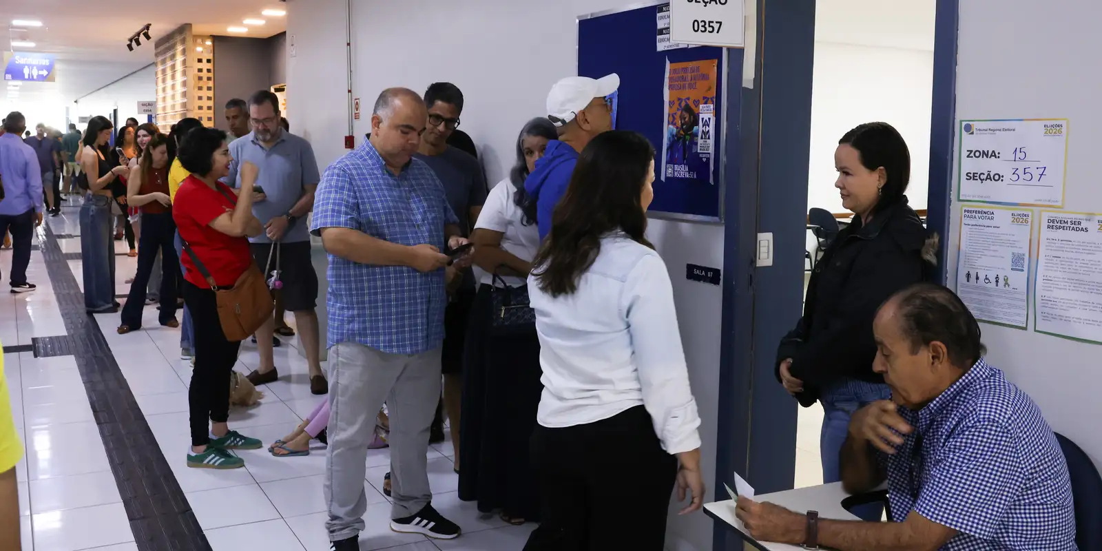 Cinco estados e o DF mantêm locais de votação sem alterações no segundo turno