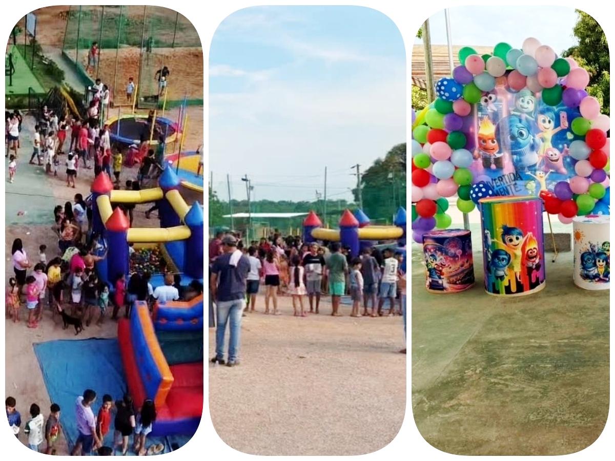 Festa do Dia das Crianças em Rosário Oeste reúne centenas de moradores no Bairro Aeroporto