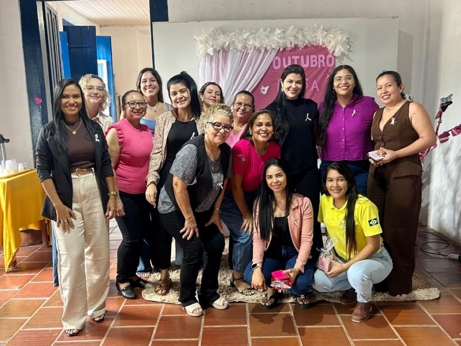 Fundação de Cultura de Rosário Oeste promoveu evento especial de conscientização em alusão ao Outubro Rosa