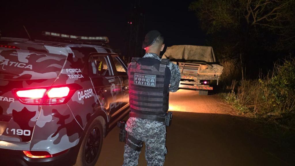 Furto de 4,5 mil litros de diesel termina com dois homens presos pela Polícia Militar