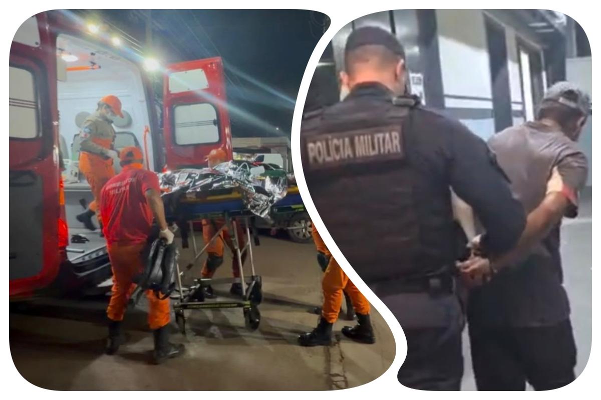 Homem que matou mulher a facada dentro de mercadinho de VG foi preso