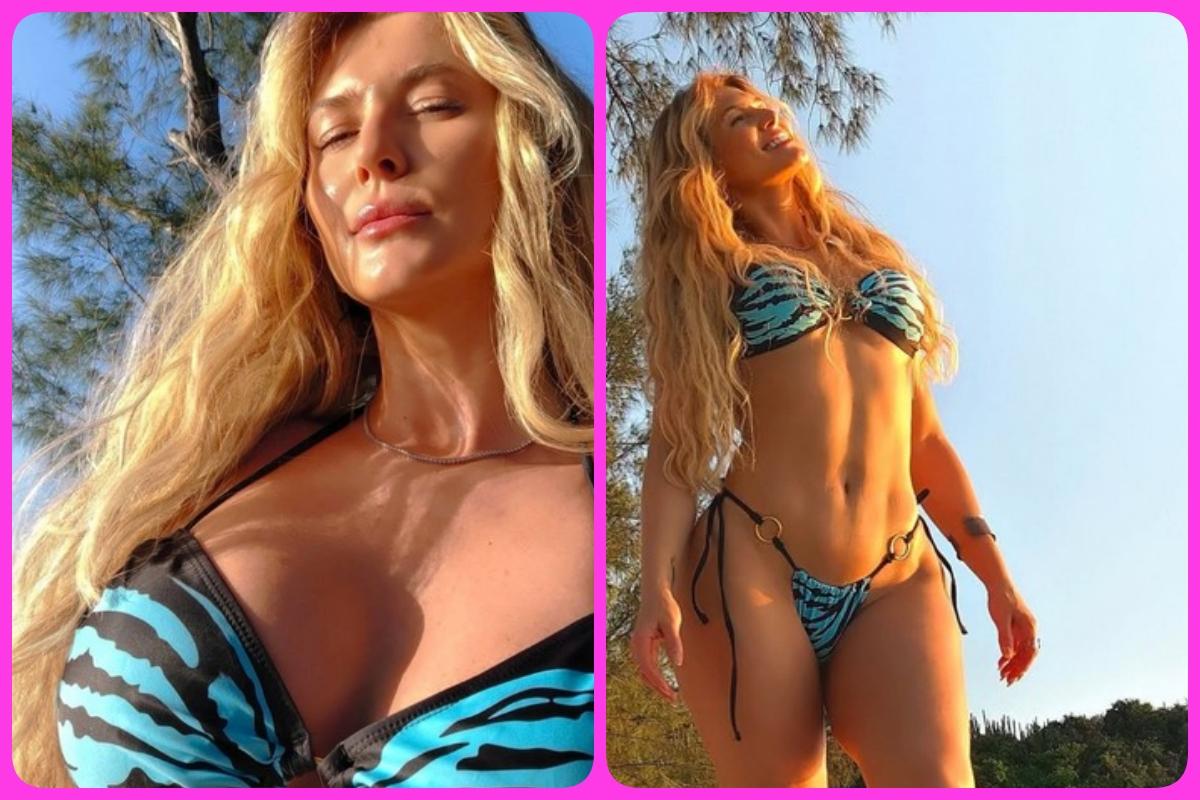 Lívia Andrade compartilha cliques curtindo dias de sol e ganha elogios dos seguidores: 'Deusa'