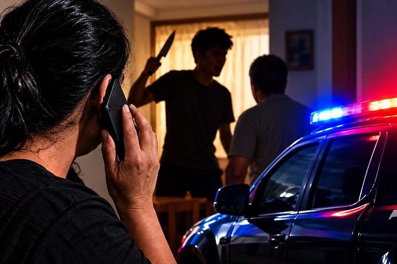 Mãe aciona a polícia após ser ameaçada de morte pelo próprio filho em Mato Grosso