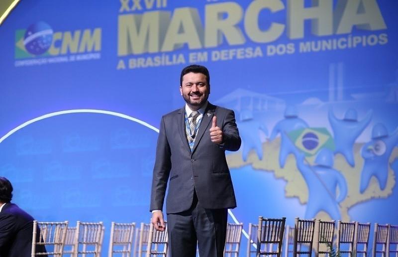 Maninho é reeleito presidente da AMM com 111 votos e comandará entidade até 2029