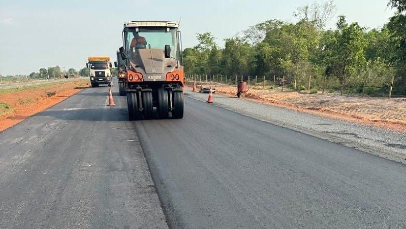 Obras da BR-163 aceleram entre Várzea Grande e Jangada e podem ser concluídas antes do prazo