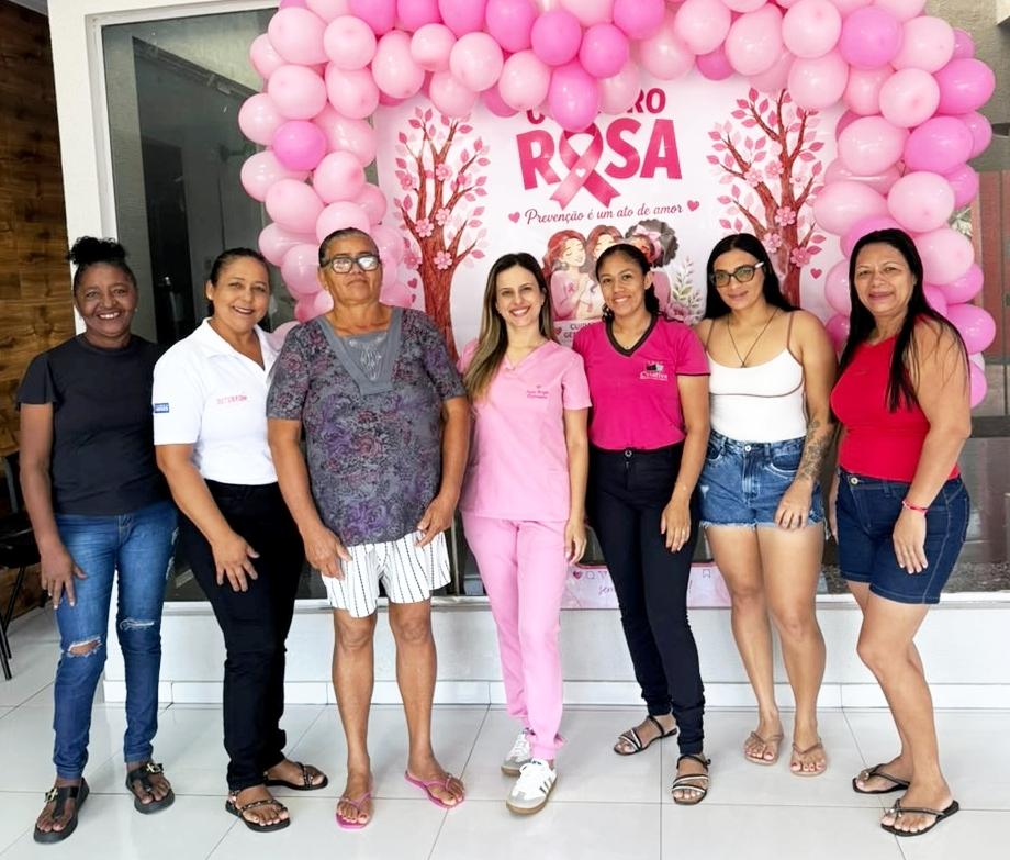Outubro Rosa em Nobres mobiliza mulheres e registra 125 exames preventivos