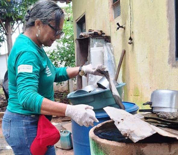 Prefeitura de Rosário Oeste reforça ações contra a dengue com vistorias preventivas