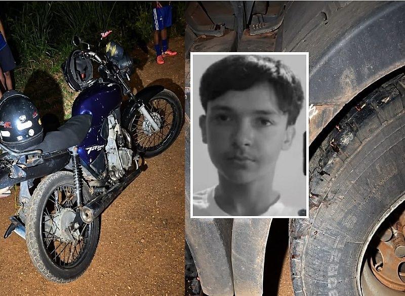 Queda de moto termina em atropelamento fatal de adolescente de 14 anos em Colíder