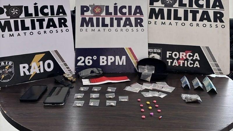 Rave clandestina é alvo da PM após denúncias de menores e comércio de drogas em Nova Mutum
