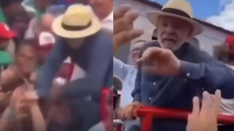 Relógio de luxo e aliança de Lula foram furtados durante comício na Bahia